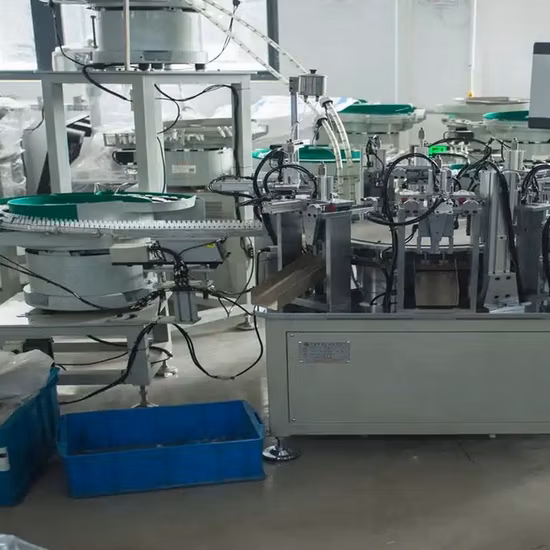 Máquina de montagem automática para pulverizador de gatilho de bomba de bico de pulverização de plástico